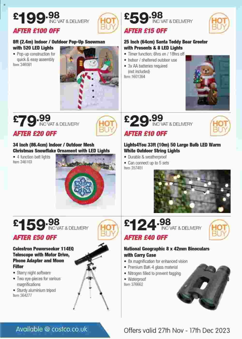 Costco offers valid from 27/11/2023 - Page 7.