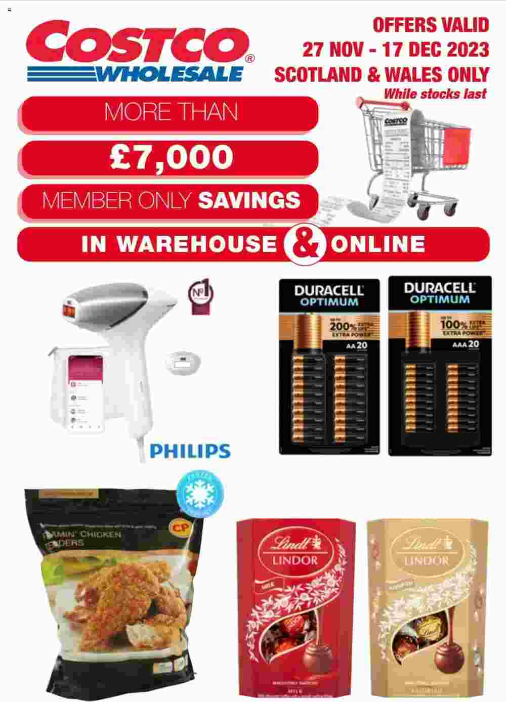 Costco offers valid from 27/11/2023 - Page 1.