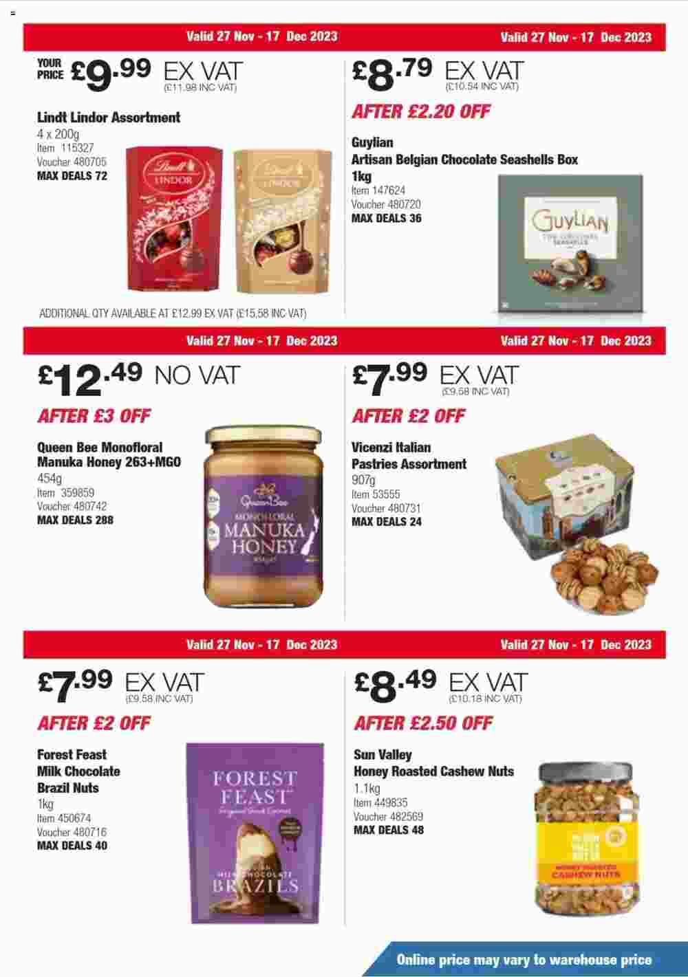 Costco offers valid from 27/11/2023 - Page 11.