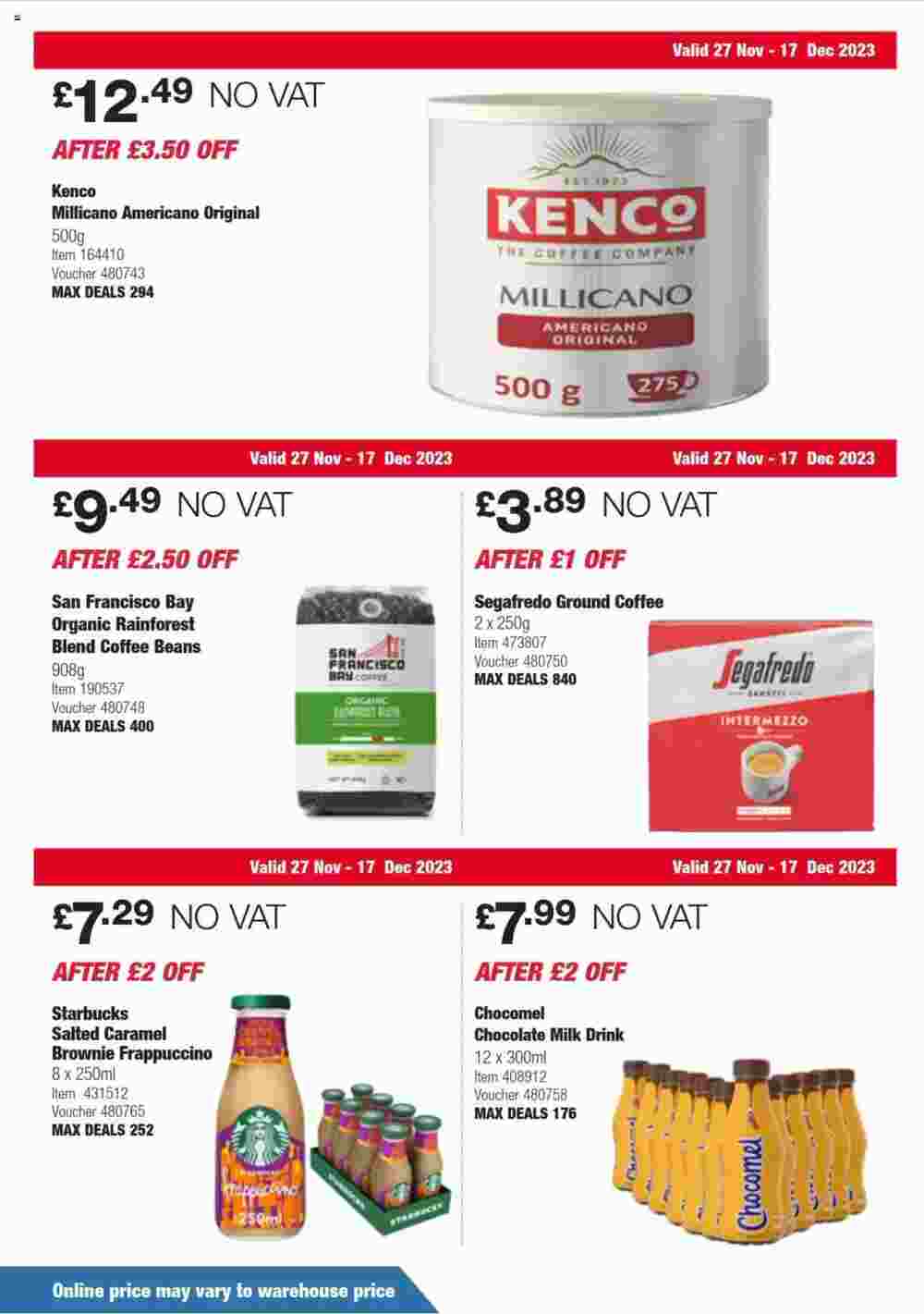 Costco offers valid from 27/11/2023 - Page 12.