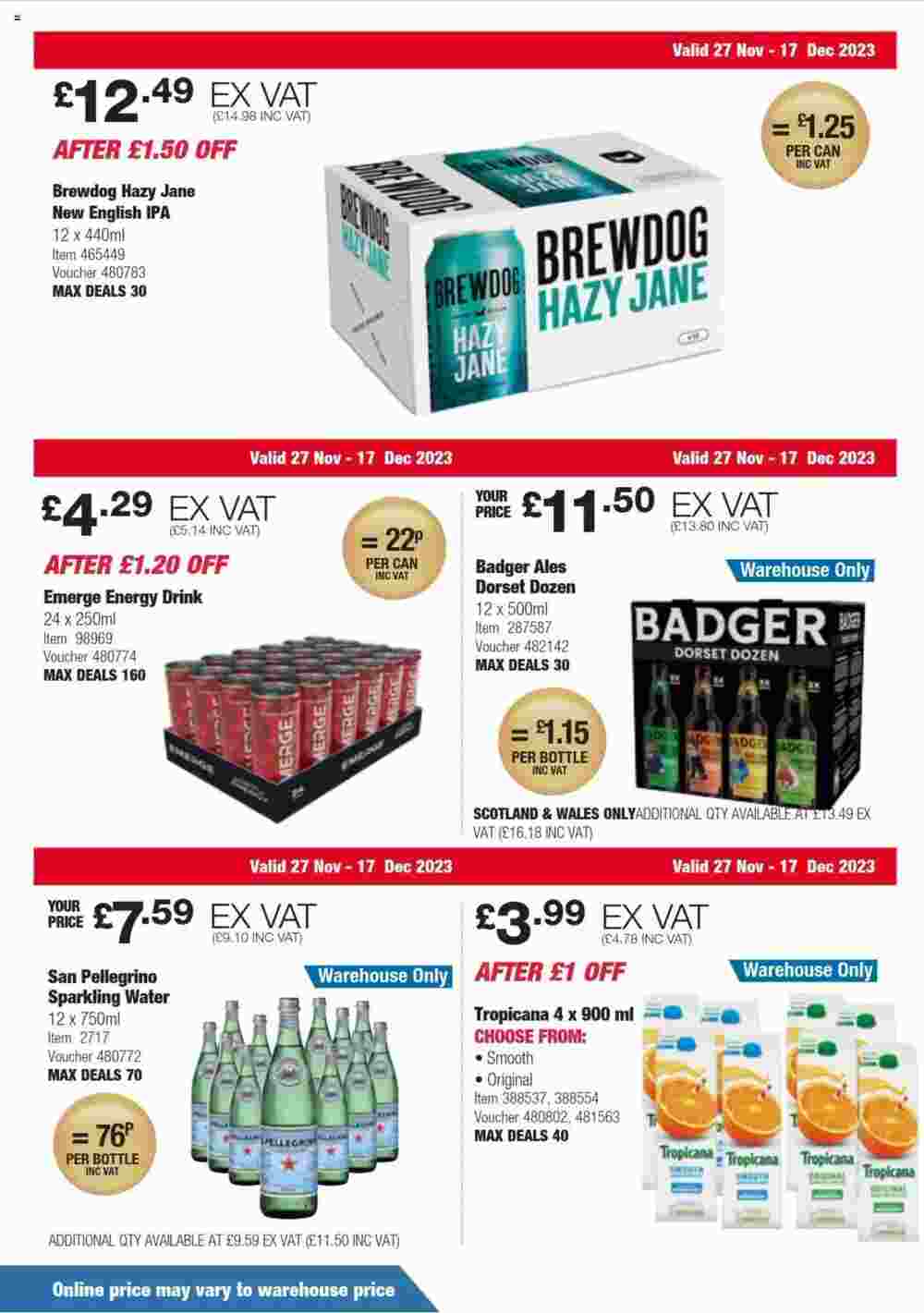 Costco offers valid from 27/11/2023 - Page 14.