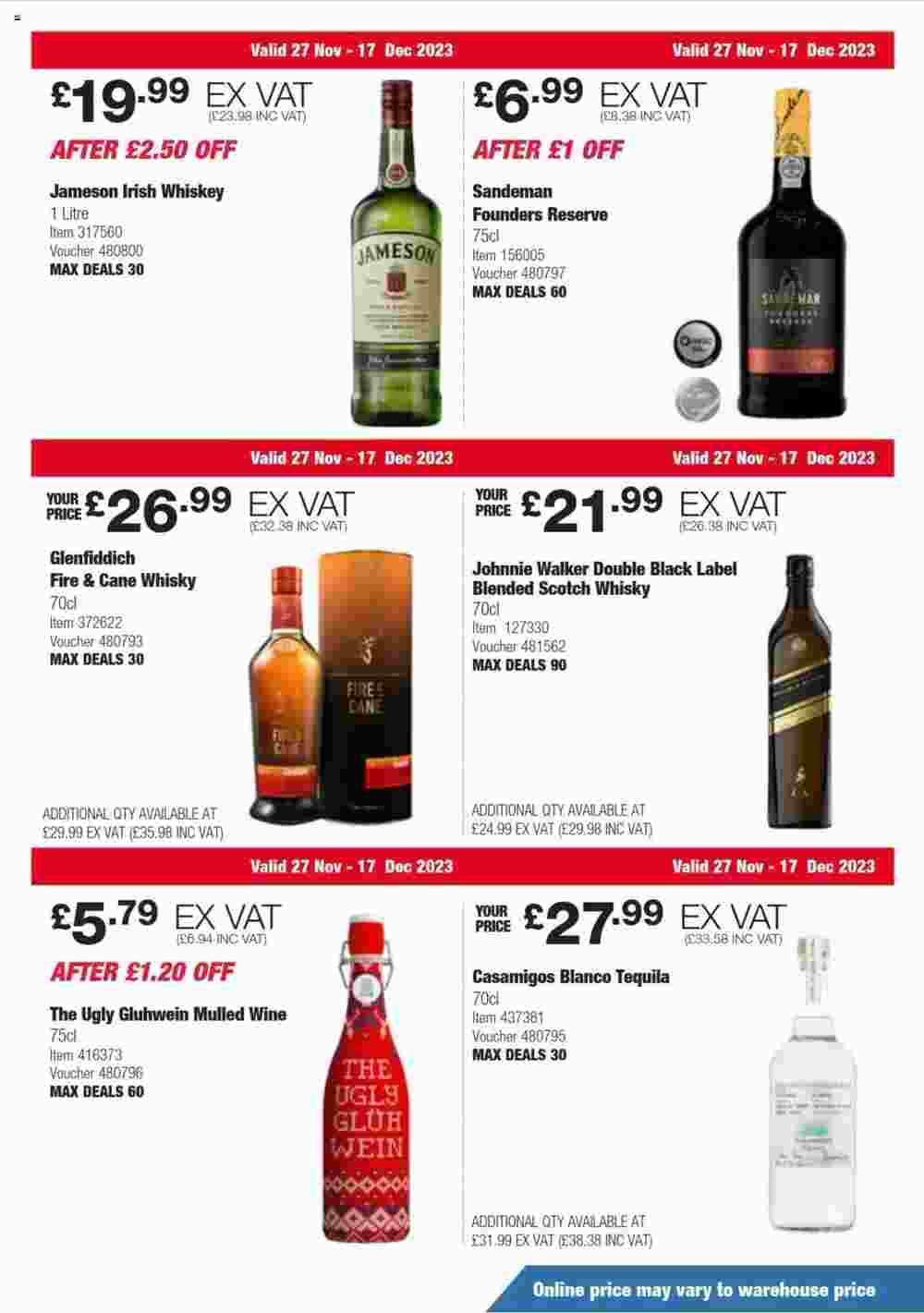 Costco offers valid from 27/11/2023 - Page 15.