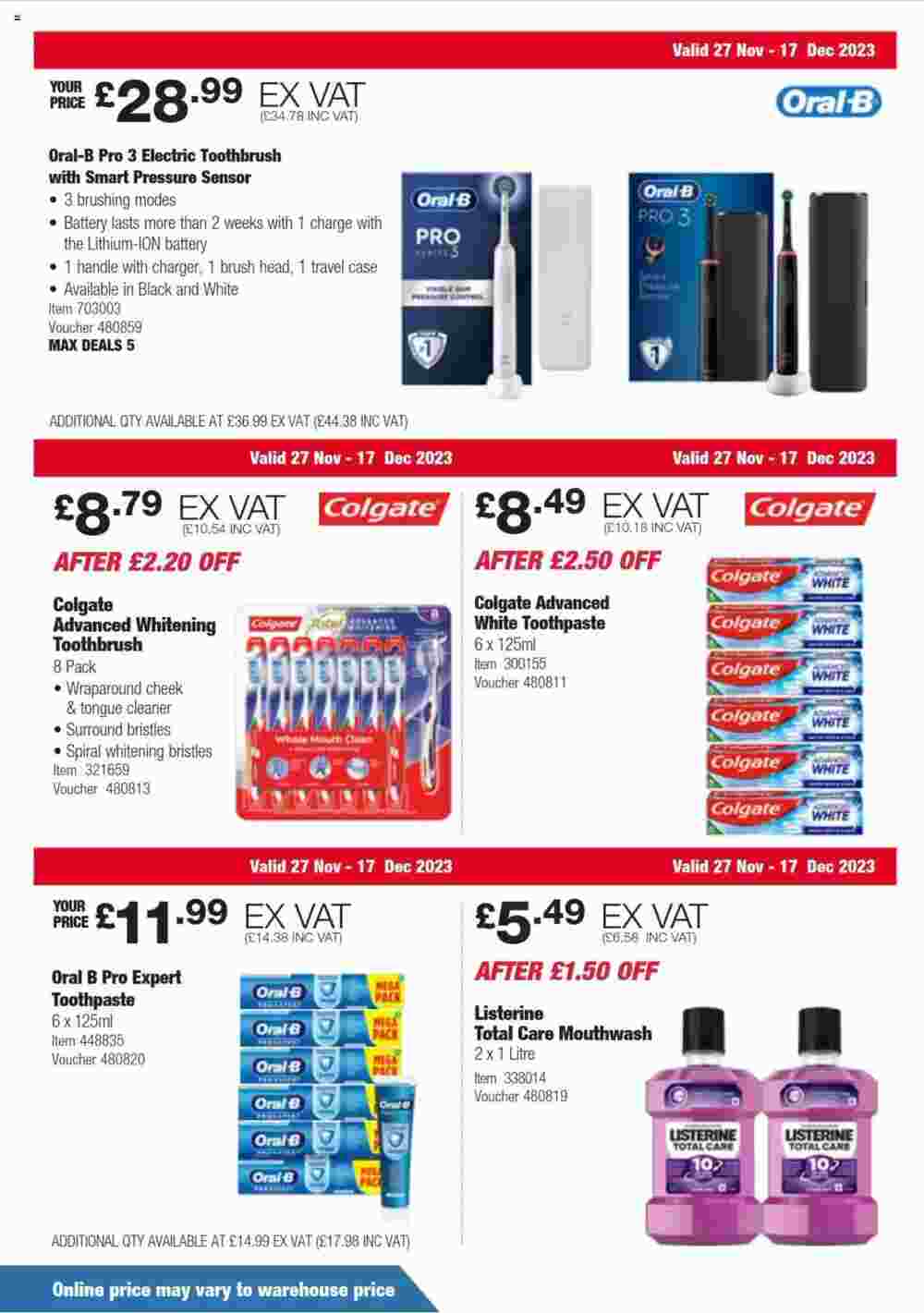 Costco offers valid from 27/11/2023 - Page 18.