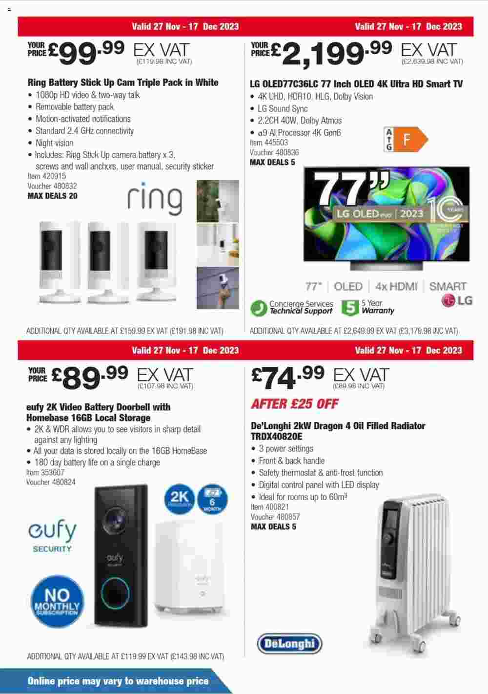 Costco offers valid from 27/11/2023 - Page 2.