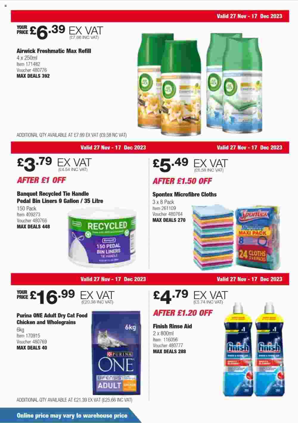 Costco offers valid from 27/11/2023 - Page 20.