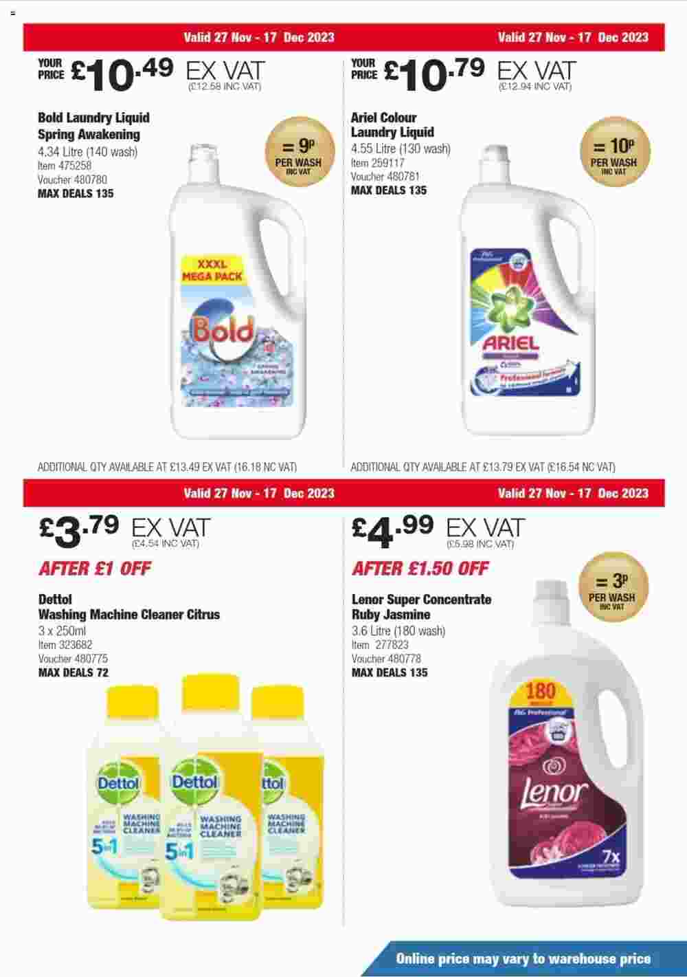 Costco offers valid from 27/11/2023 - Page 21.