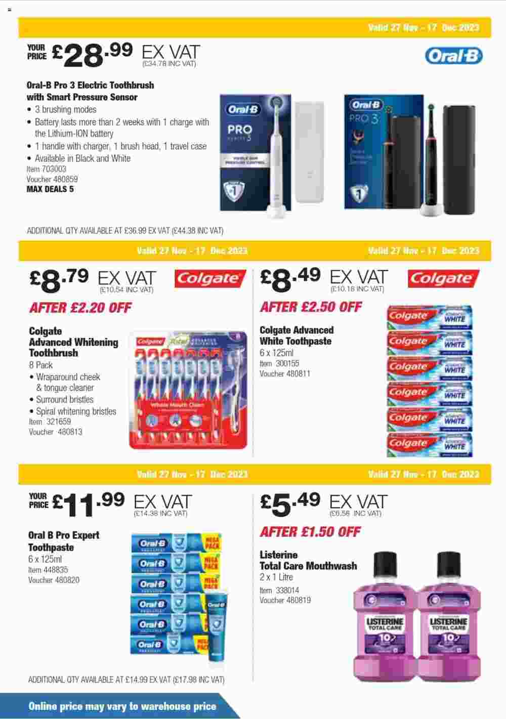 Costco offers valid from 27/11/2023 - Page 18.