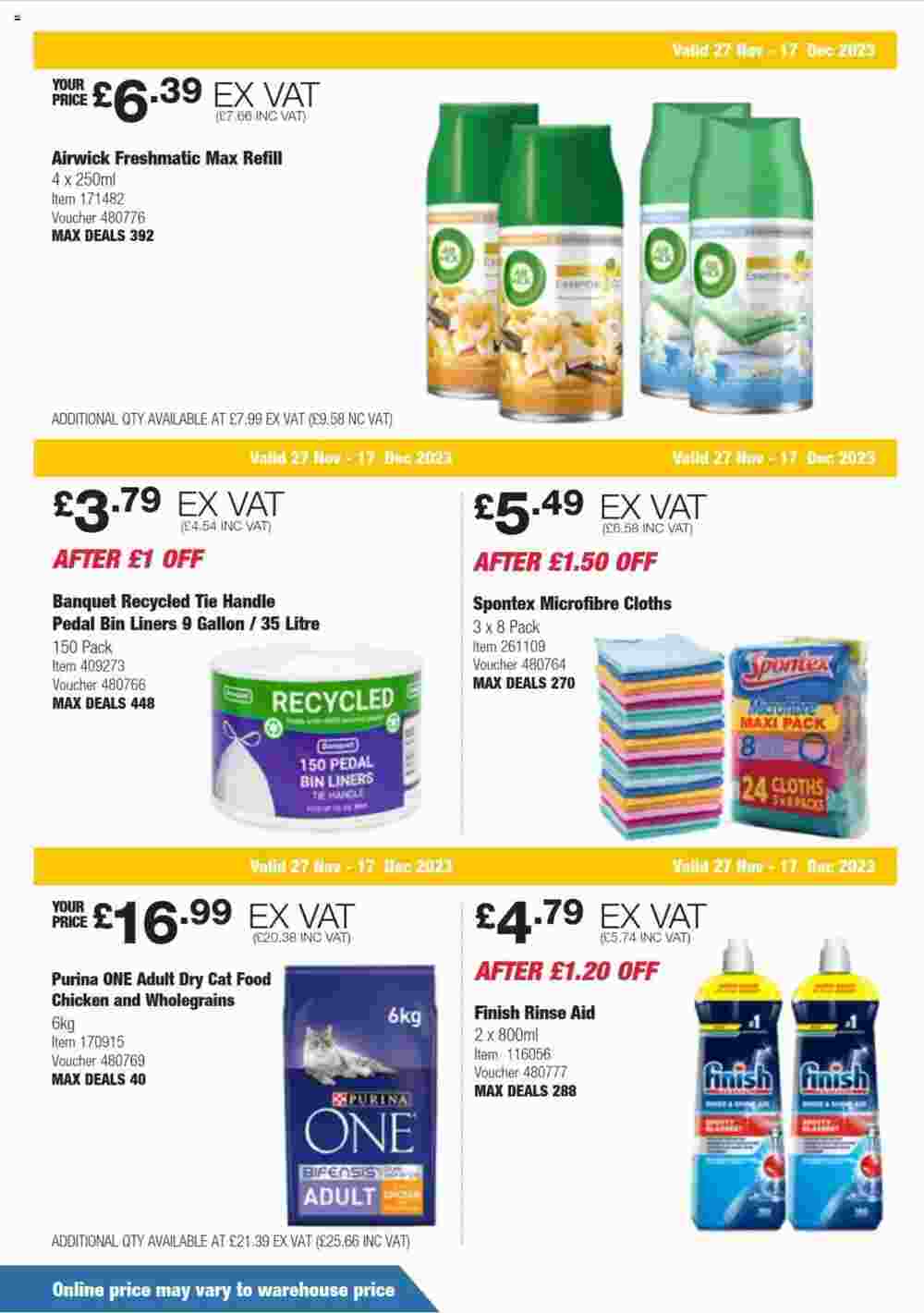 Costco offers valid from 27/11/2023 - Page 20.