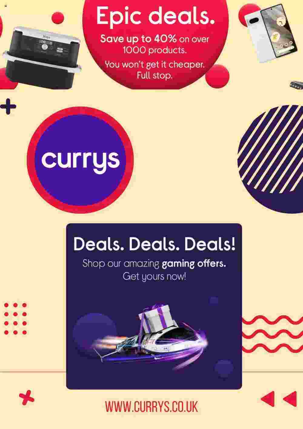 Currys PC World offers valid from 30/11/2023 - Page 1.