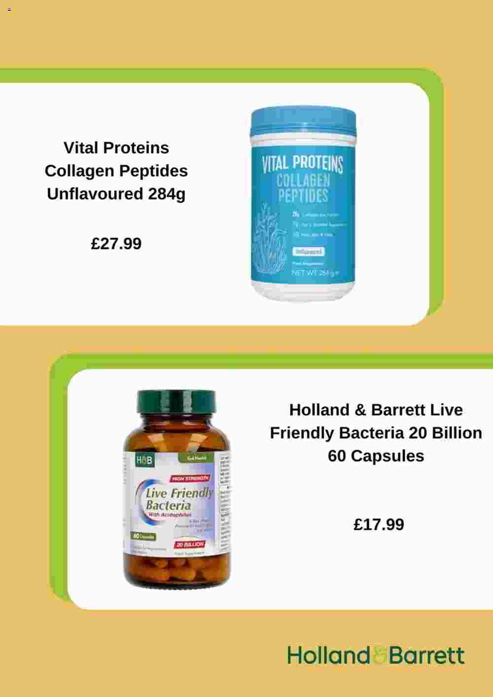 Holland & Barrett offers valid from 30/11/2023 - Page 5.