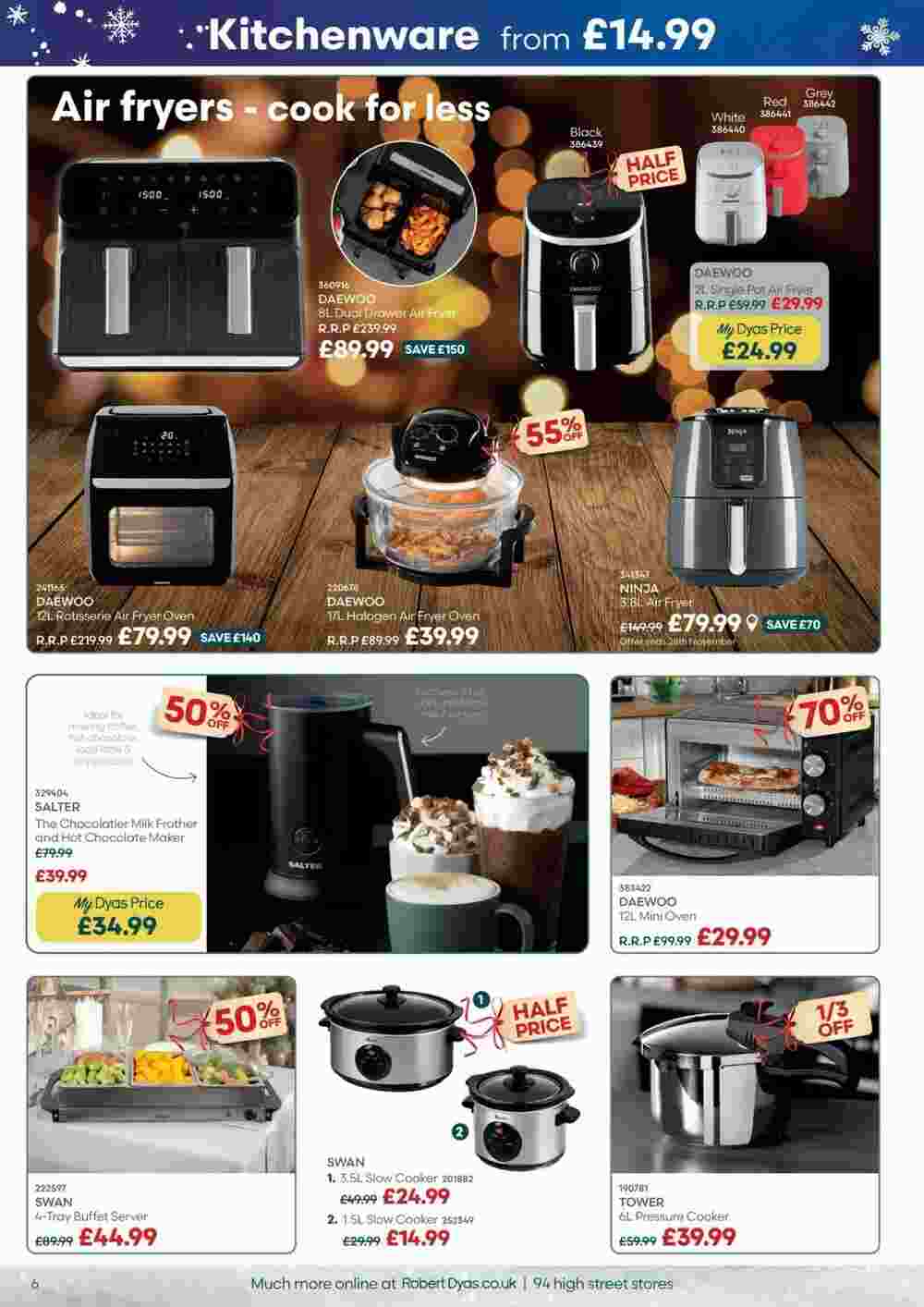 Robert Dyas offers valid from 30/11/2023 - Page 6.