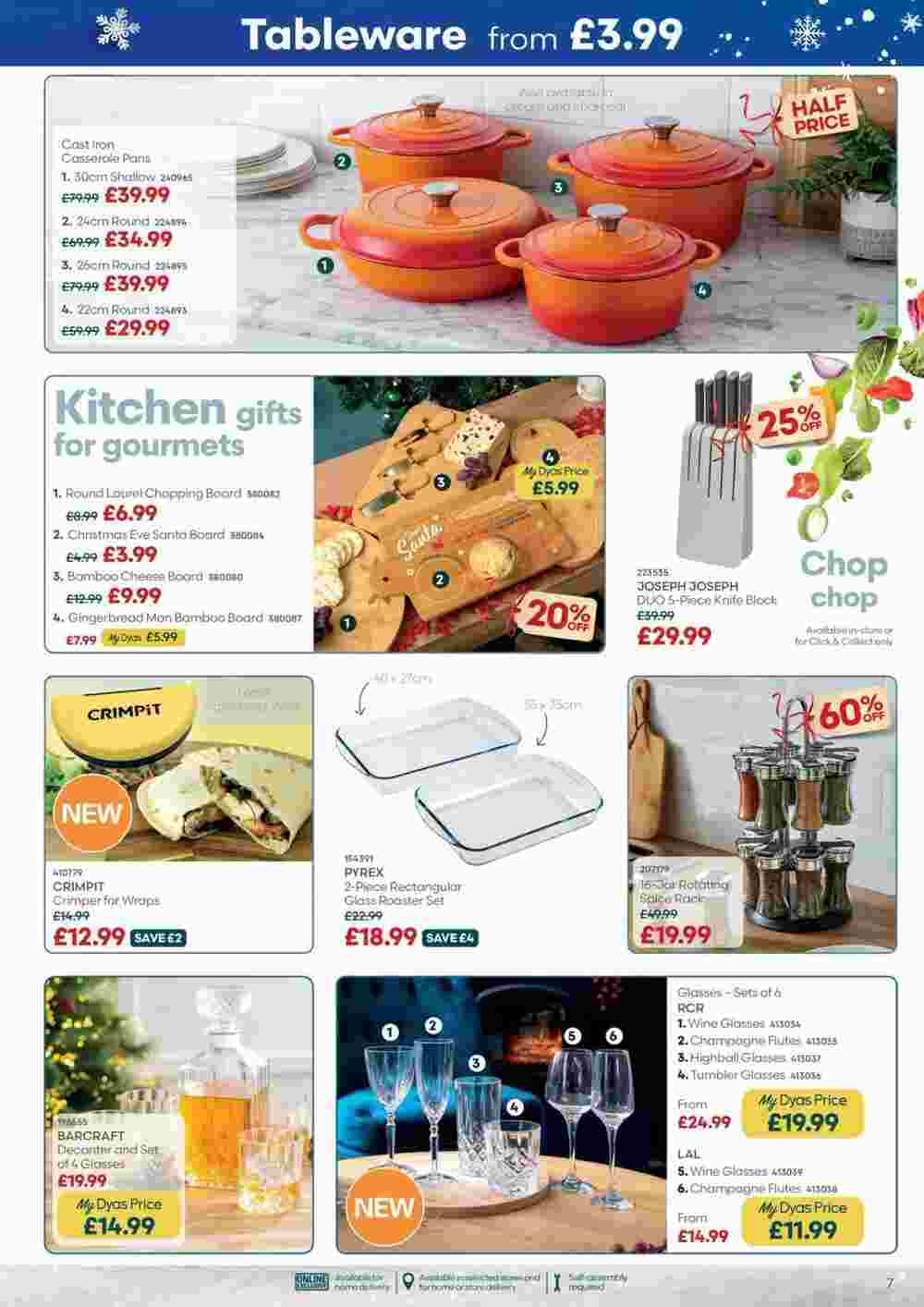 Robert Dyas offers valid from 30/11/2023 - Page 7.