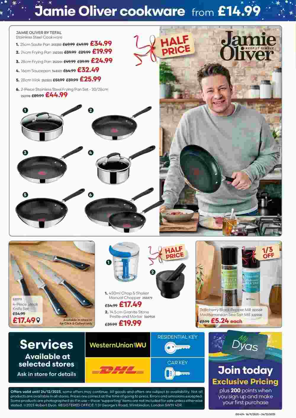 Robert Dyas offers valid from 30/11/2023 - Page 8.