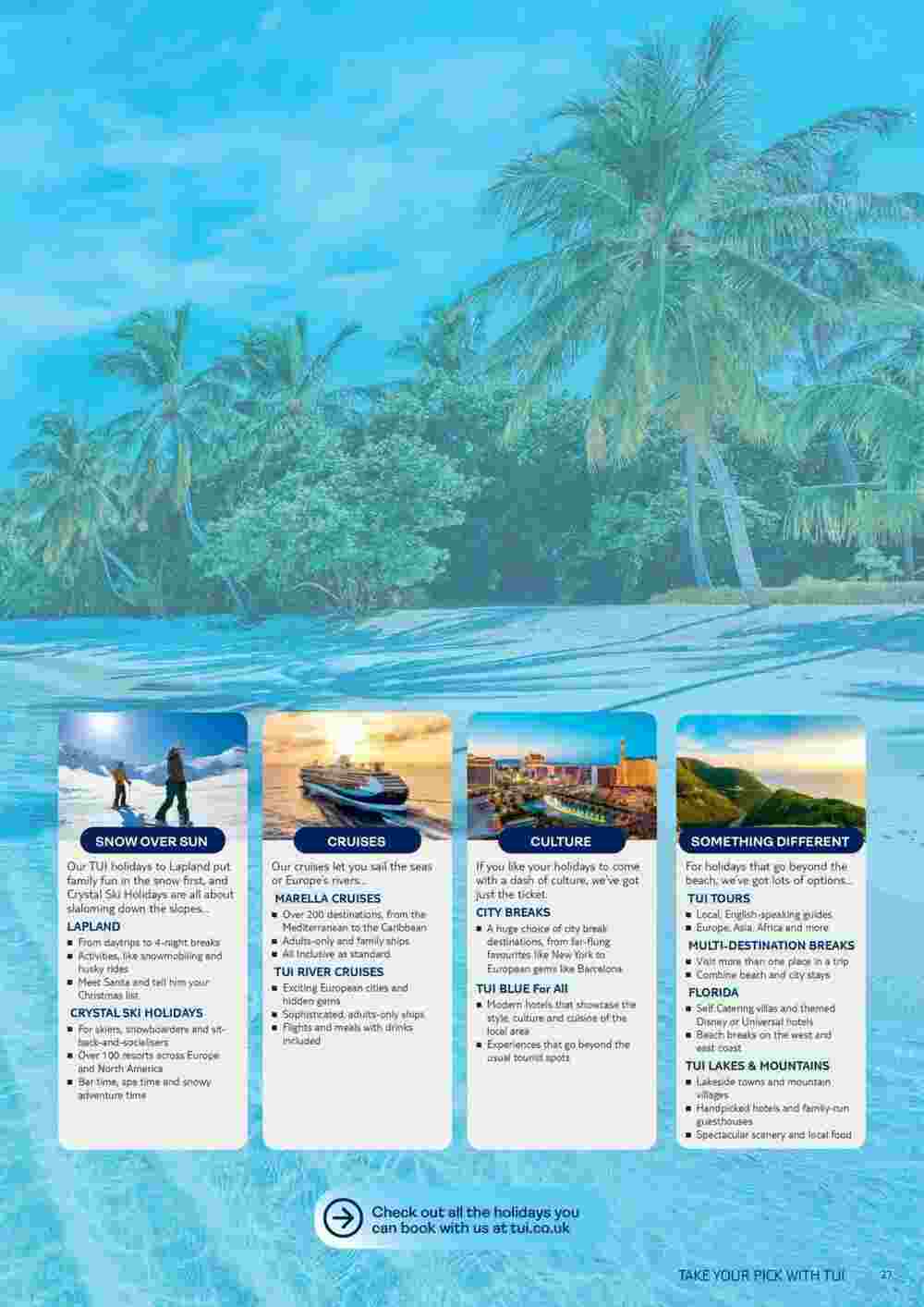 Tui offers valid from 06/12/2023 - Page 27.