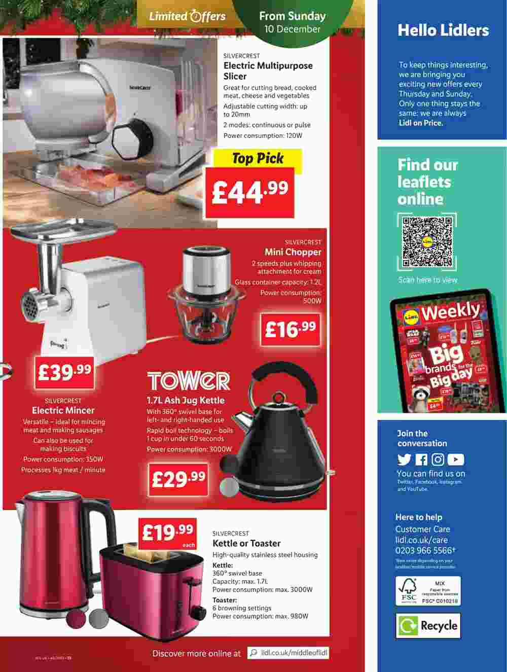 Lidl offers valid from 07/12/2023 - Page 29.