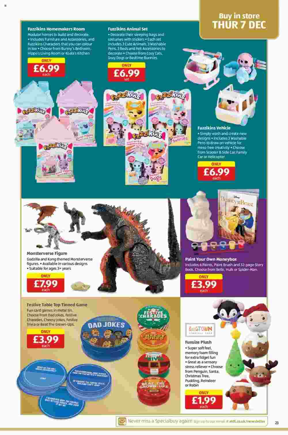 Aldi offers valid from 07/12/2023 - Page 23.