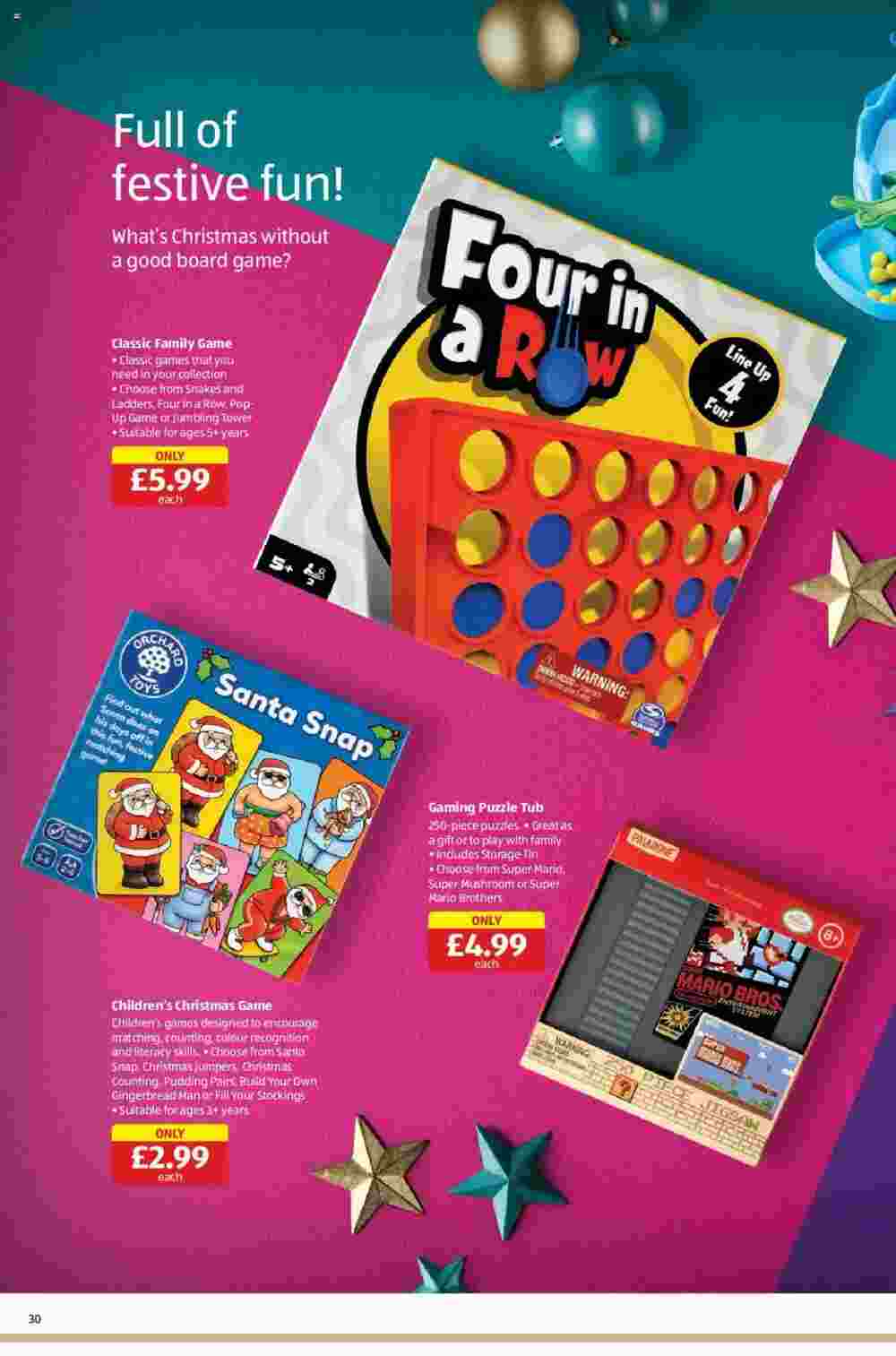 Aldi offers valid from 07/12/2023 - Page 30.