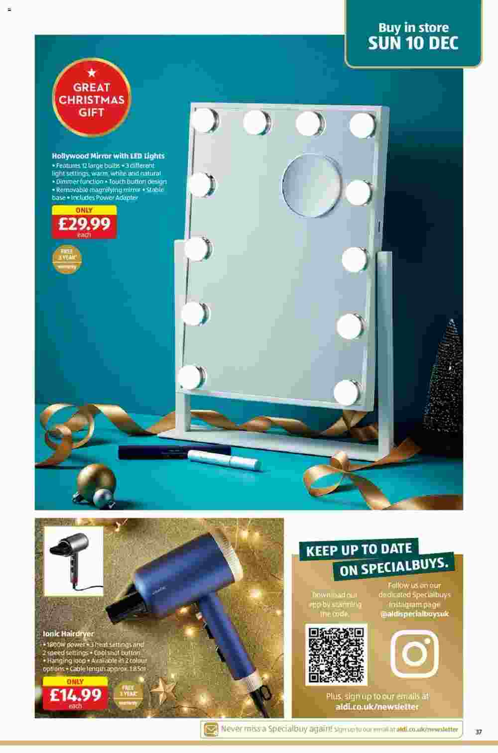 Aldi offers valid from 07/12/2023 - Page 37.
