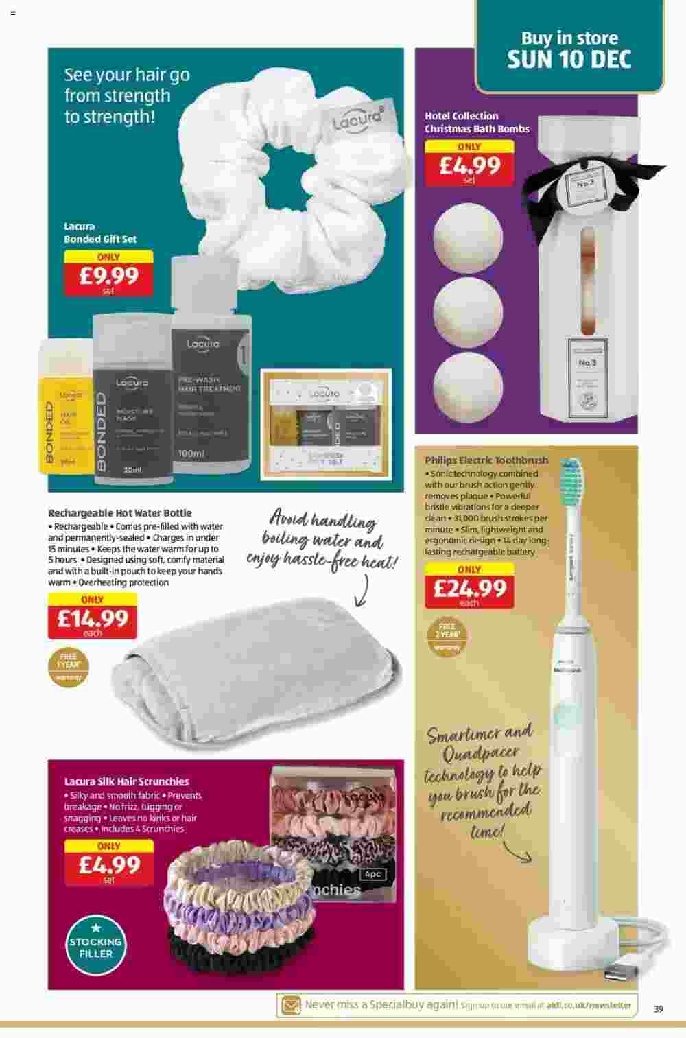 Aldi offers valid from 07/12/2023 - Page 39.