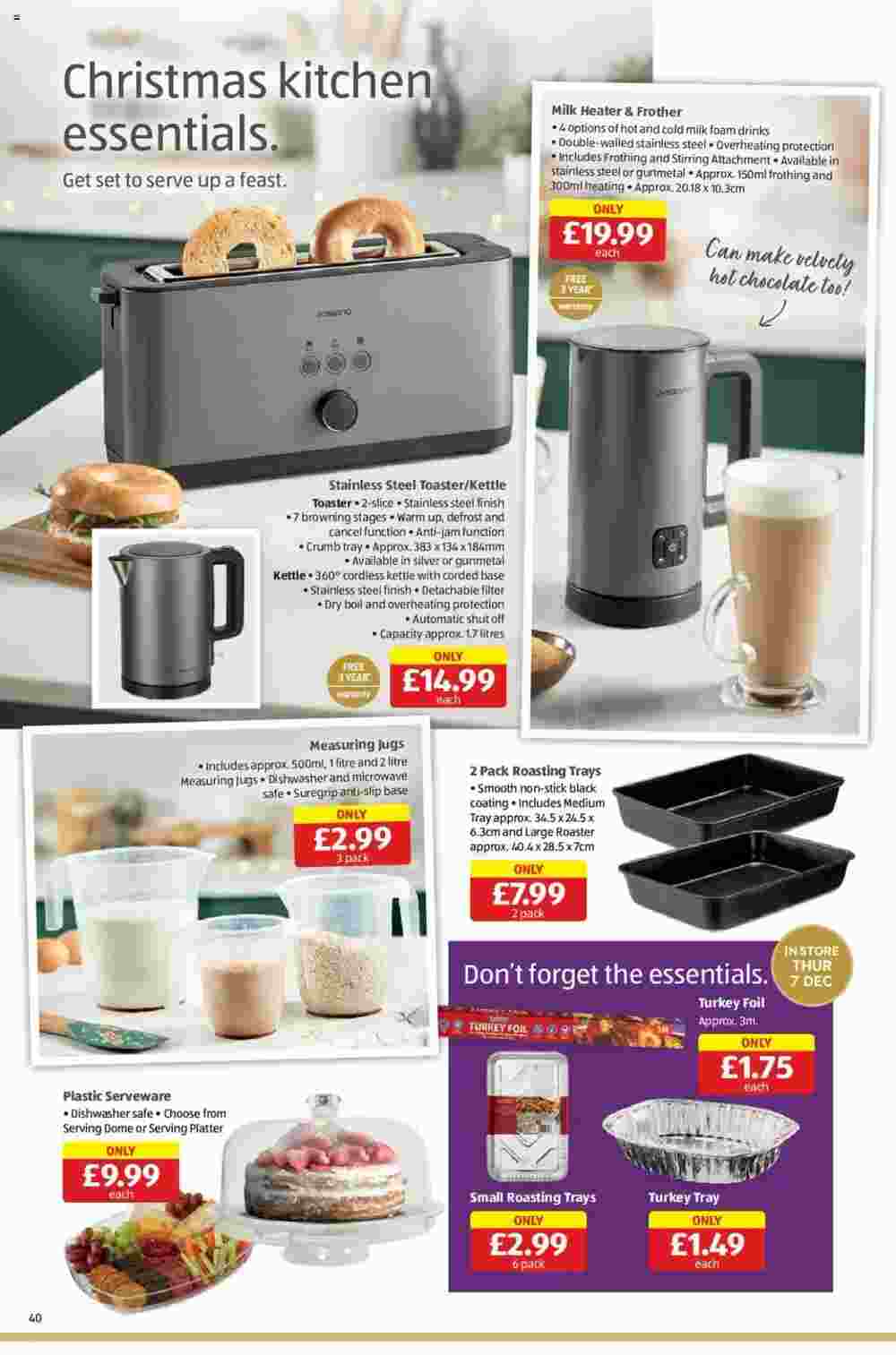Aldi offers valid from 07/12/2023 - Page 40.