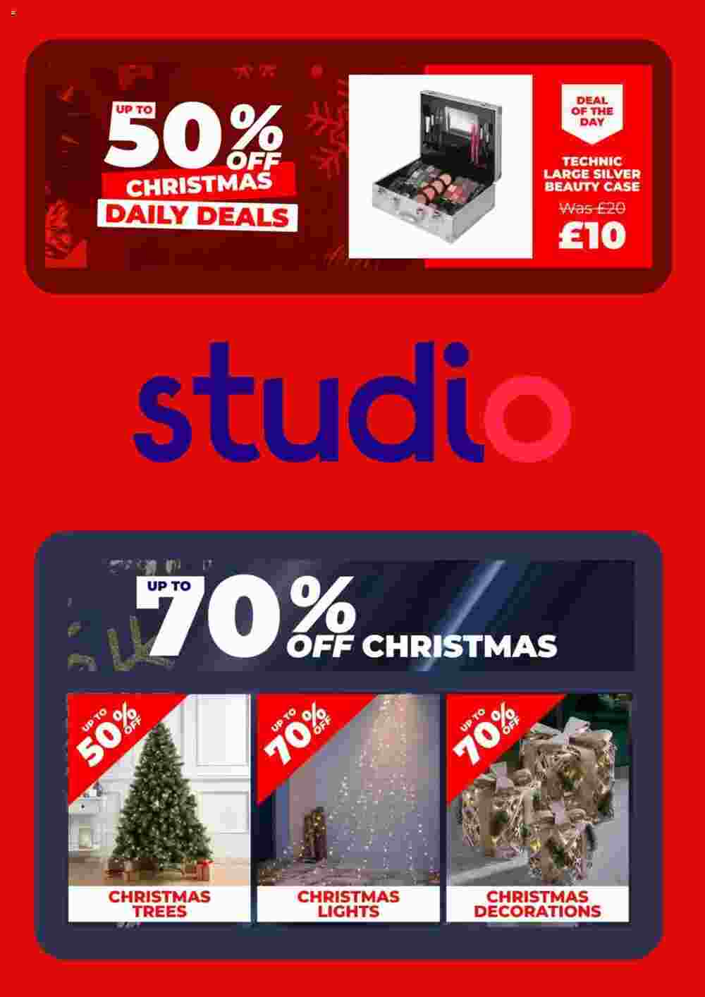 Studio offers valid from 07/12/2023 - Page 1.