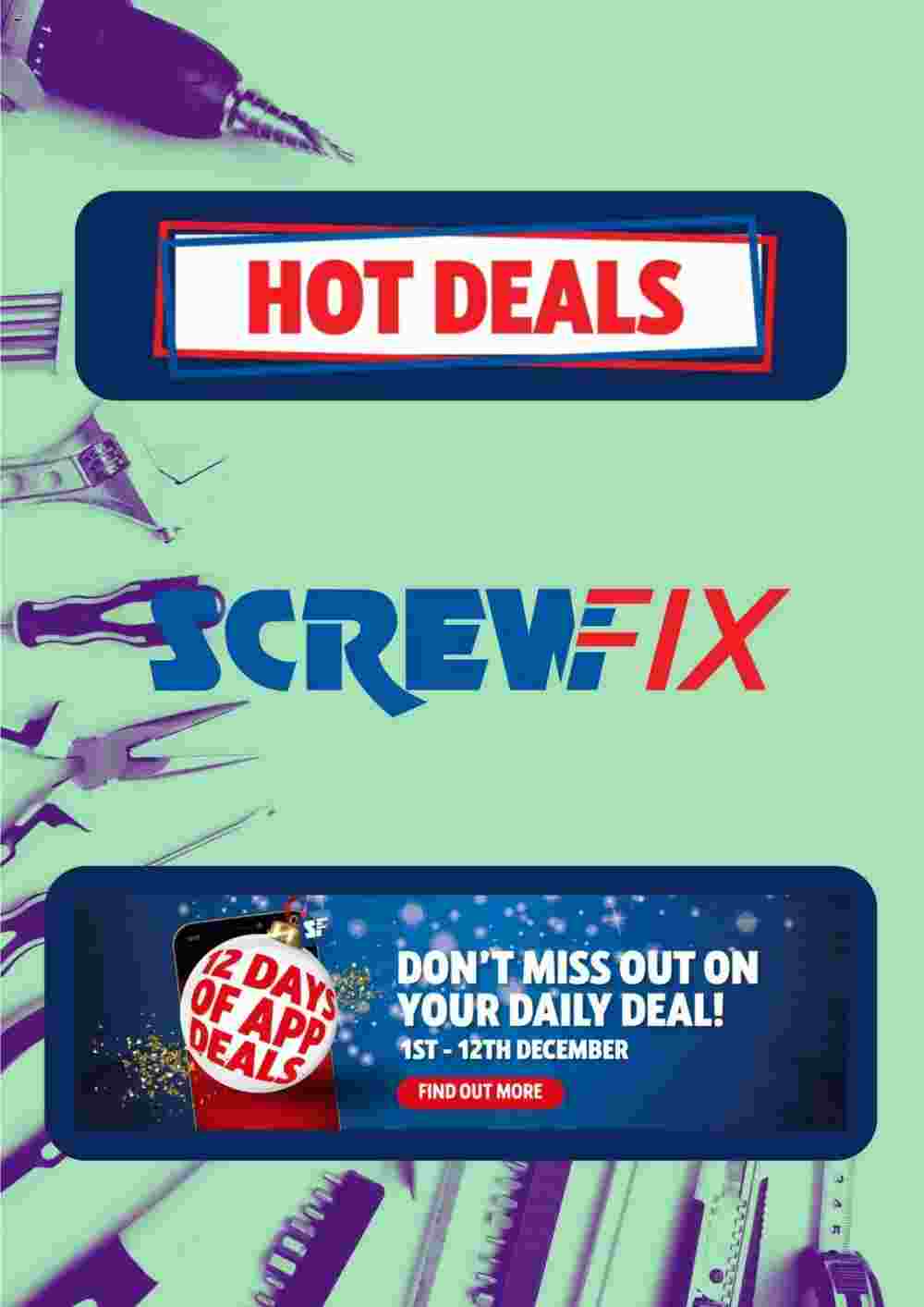 Screwfix offers valid from 07/12/2023 - Page 1.