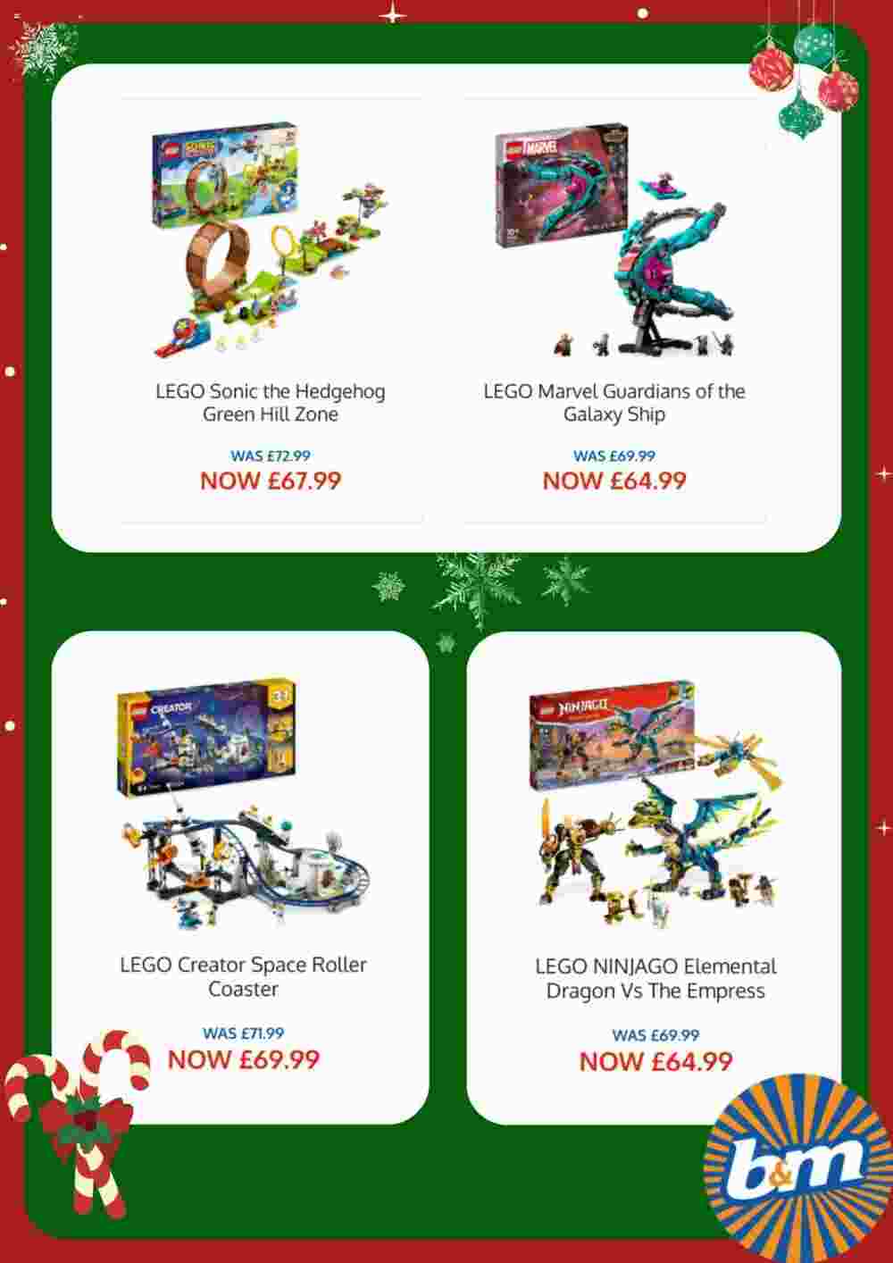 B&M Stores offers valid from 08/12/2023 - Page 2.