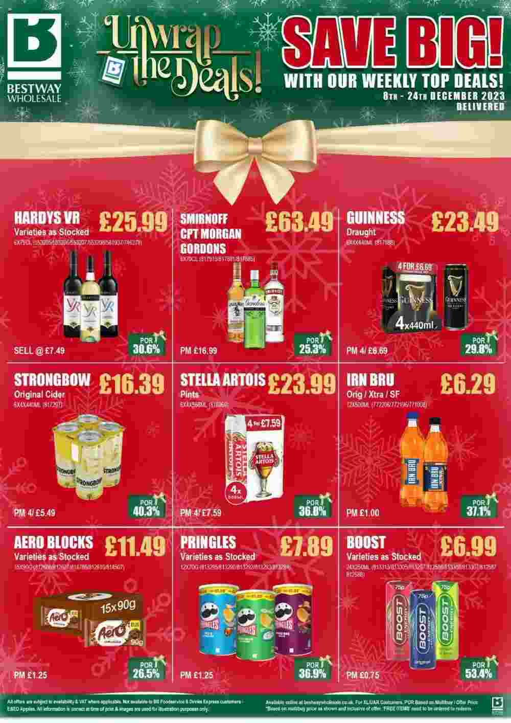 Bestway offers valid from 08/12/2023 - Page 1.