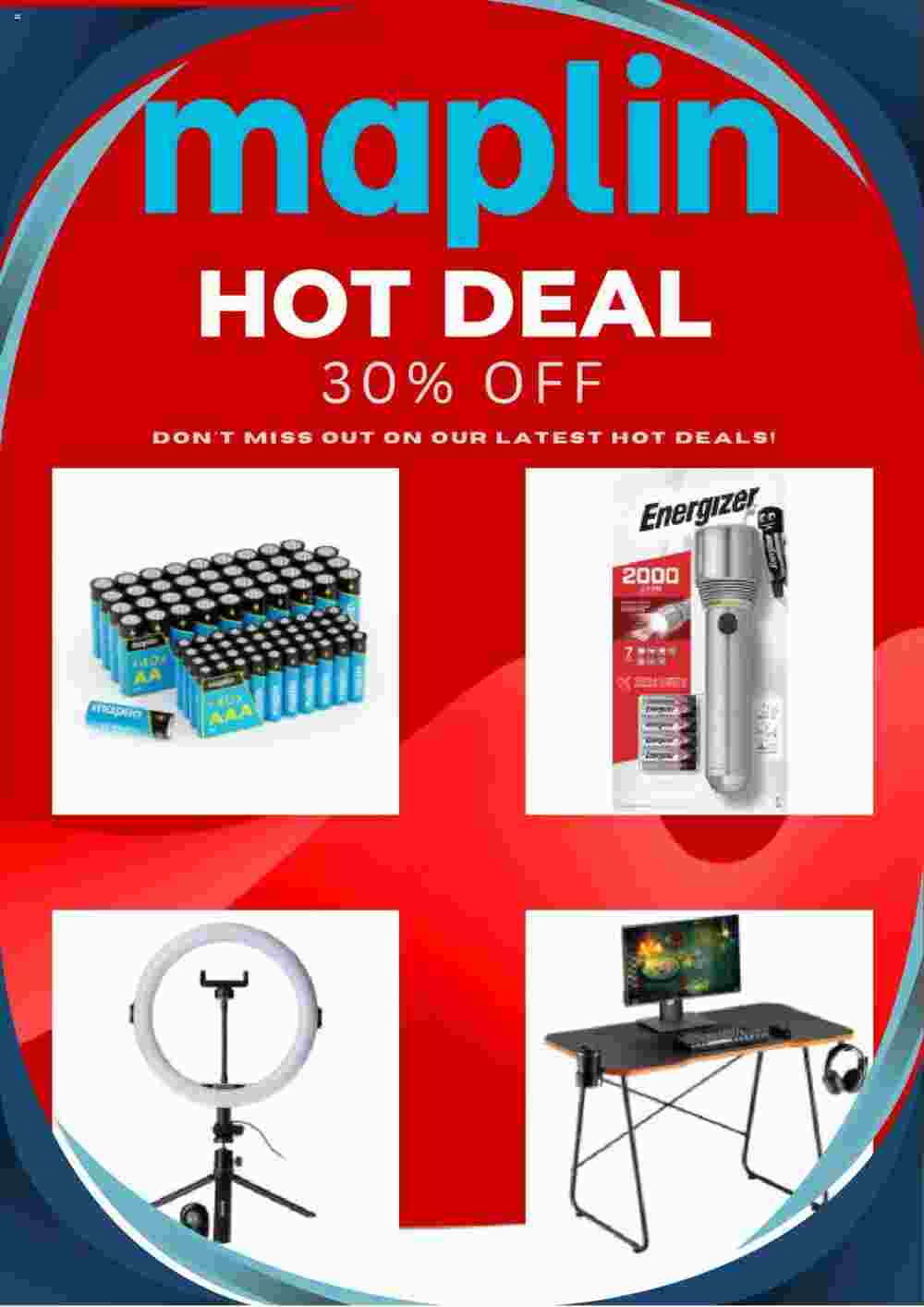 Maplin offers valid from 11/12/2023 - Page 1.