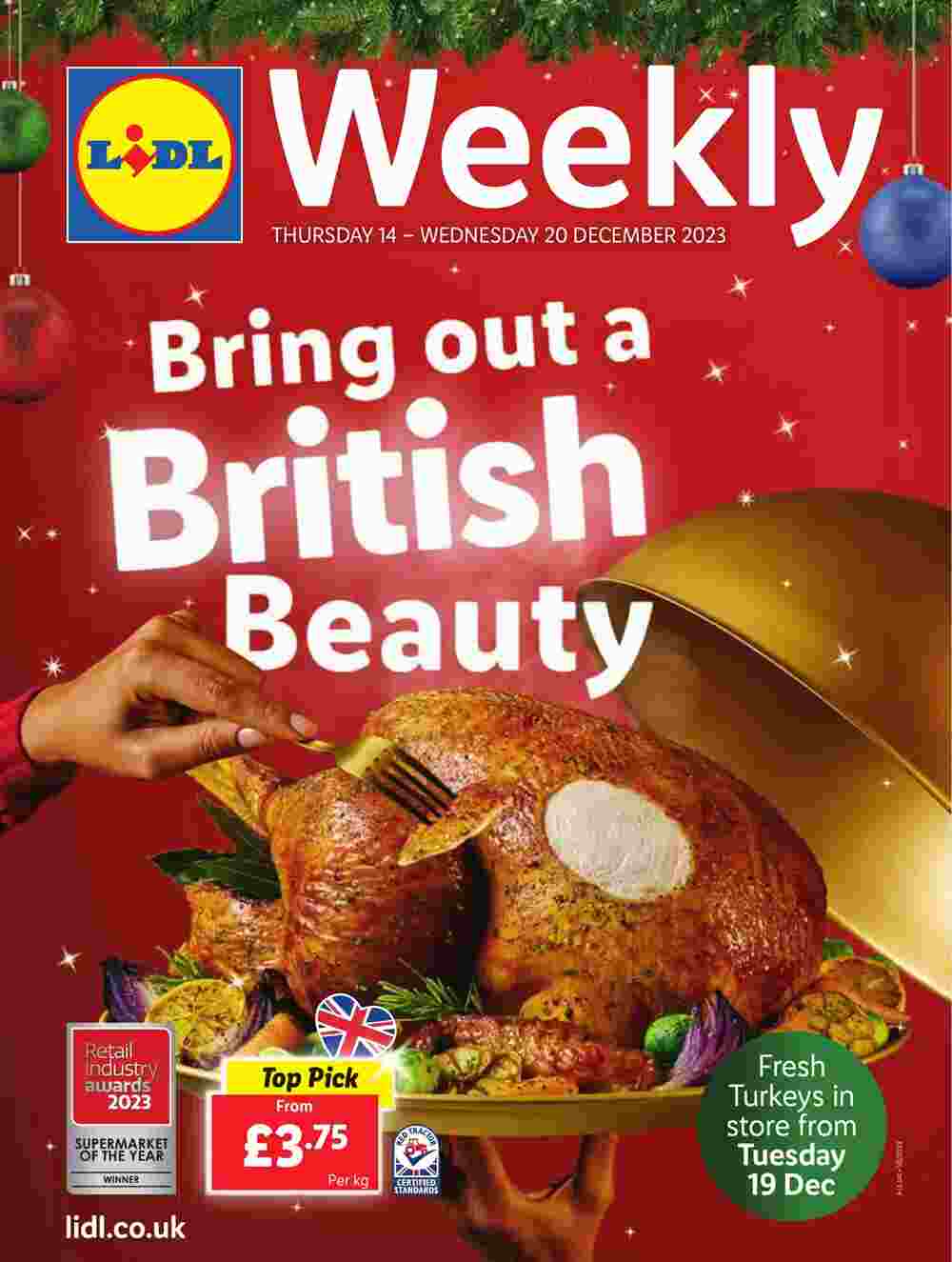 Lidl offers valid from 14/12/2023 - Page 1.