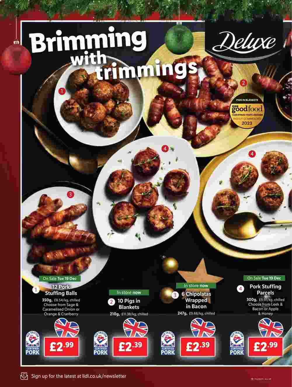 Lidl offers valid from 14/12/2023 - Page 12.