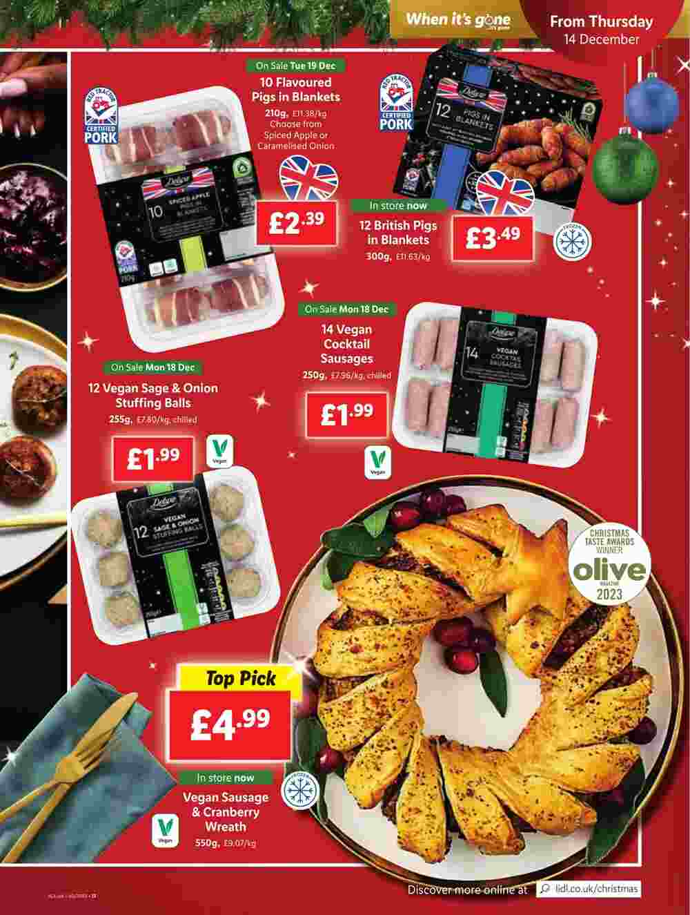 Lidl offers valid from 14/12/2023 - Page 13.