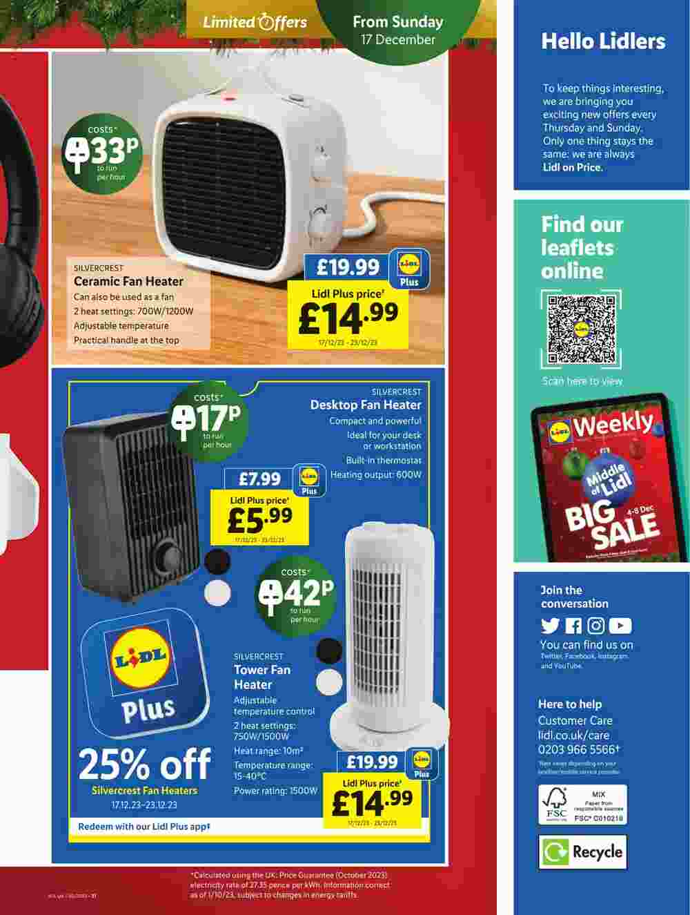 Lidl offers valid from 14/12/2023 - Page 37.