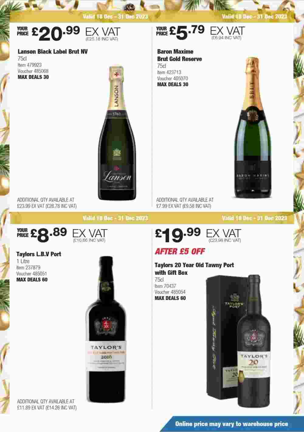 Costco offers valid from 18/12/2023 - Page 9.