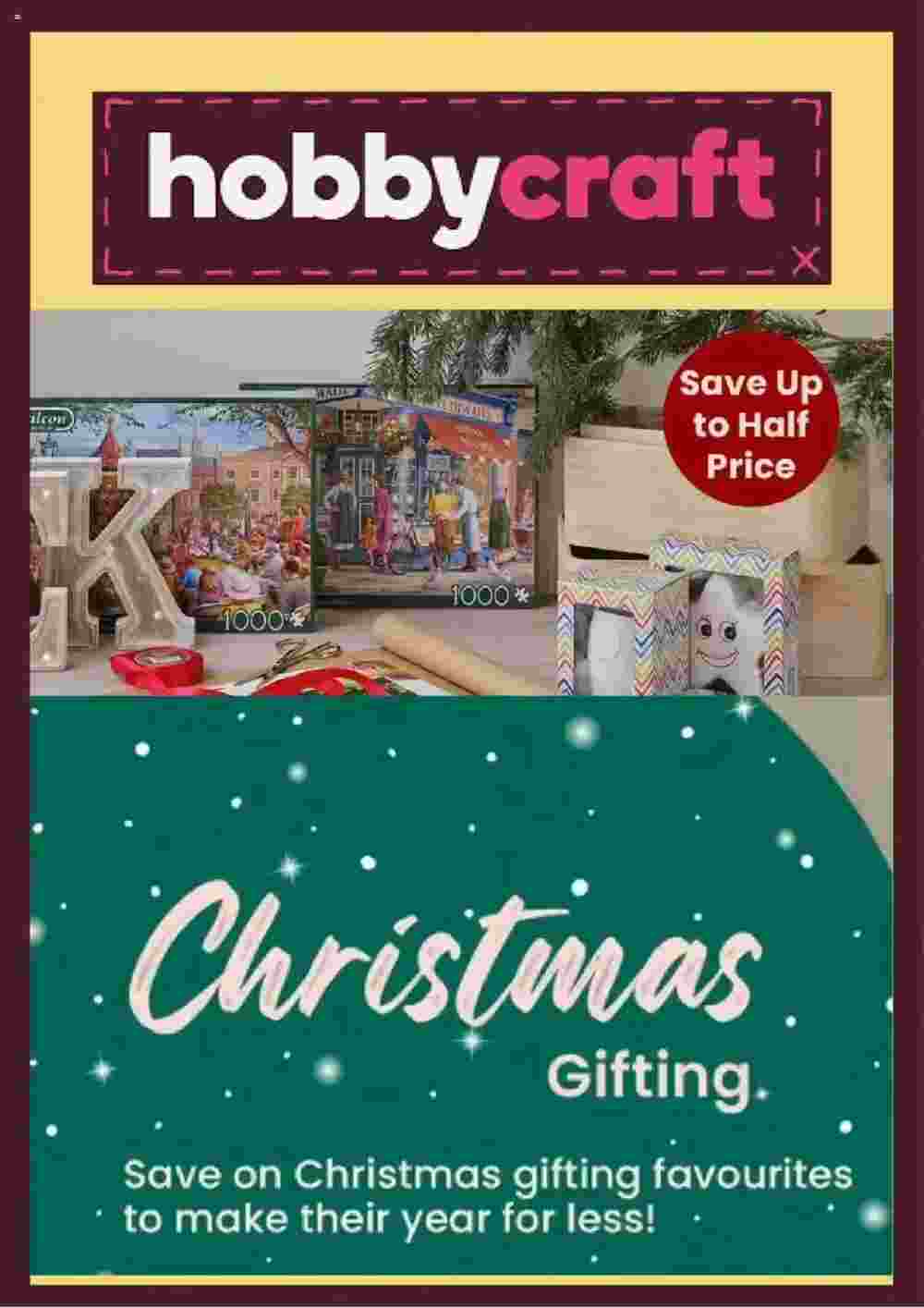 Hobbycraft offers valid from 19/12/2023 - Page 1.