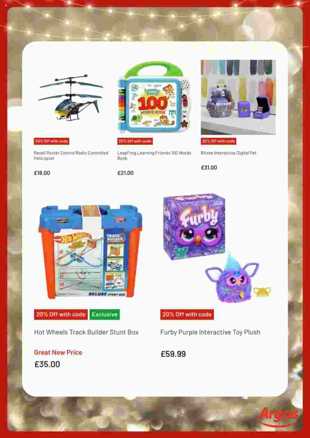 Argos offers valid from 20/12/2023 - Page 4.