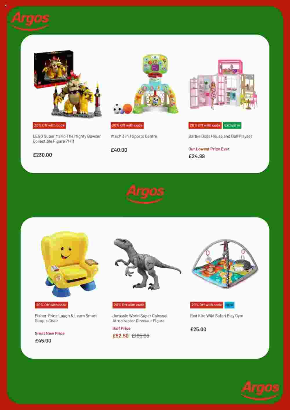 Argos offers valid from 20/12/2023 - Page 5.