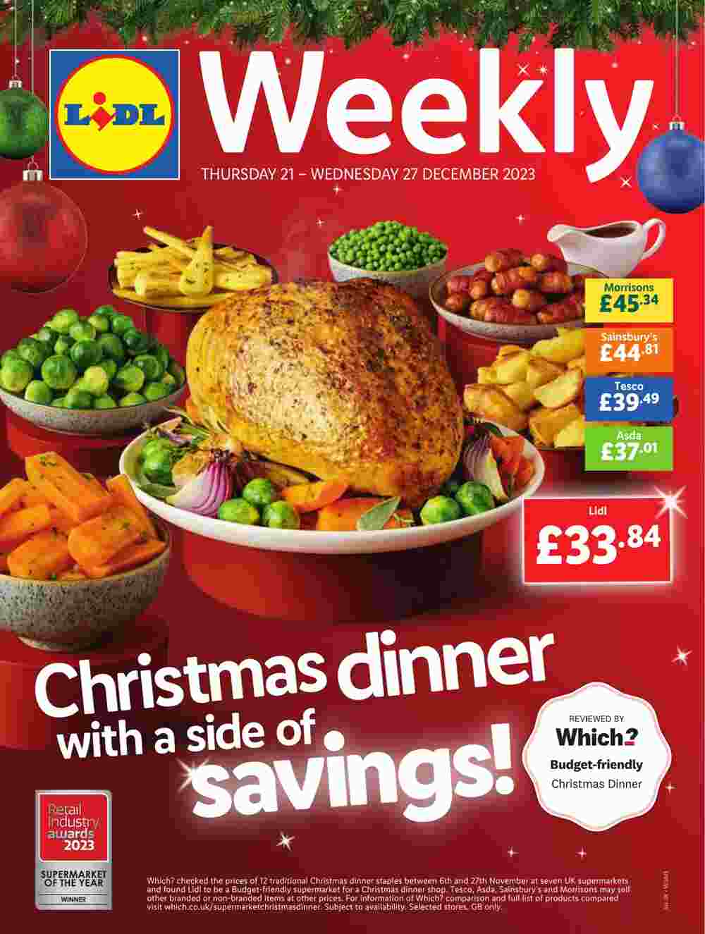 Lidl offers valid from 21/12/2023 - Page 1.