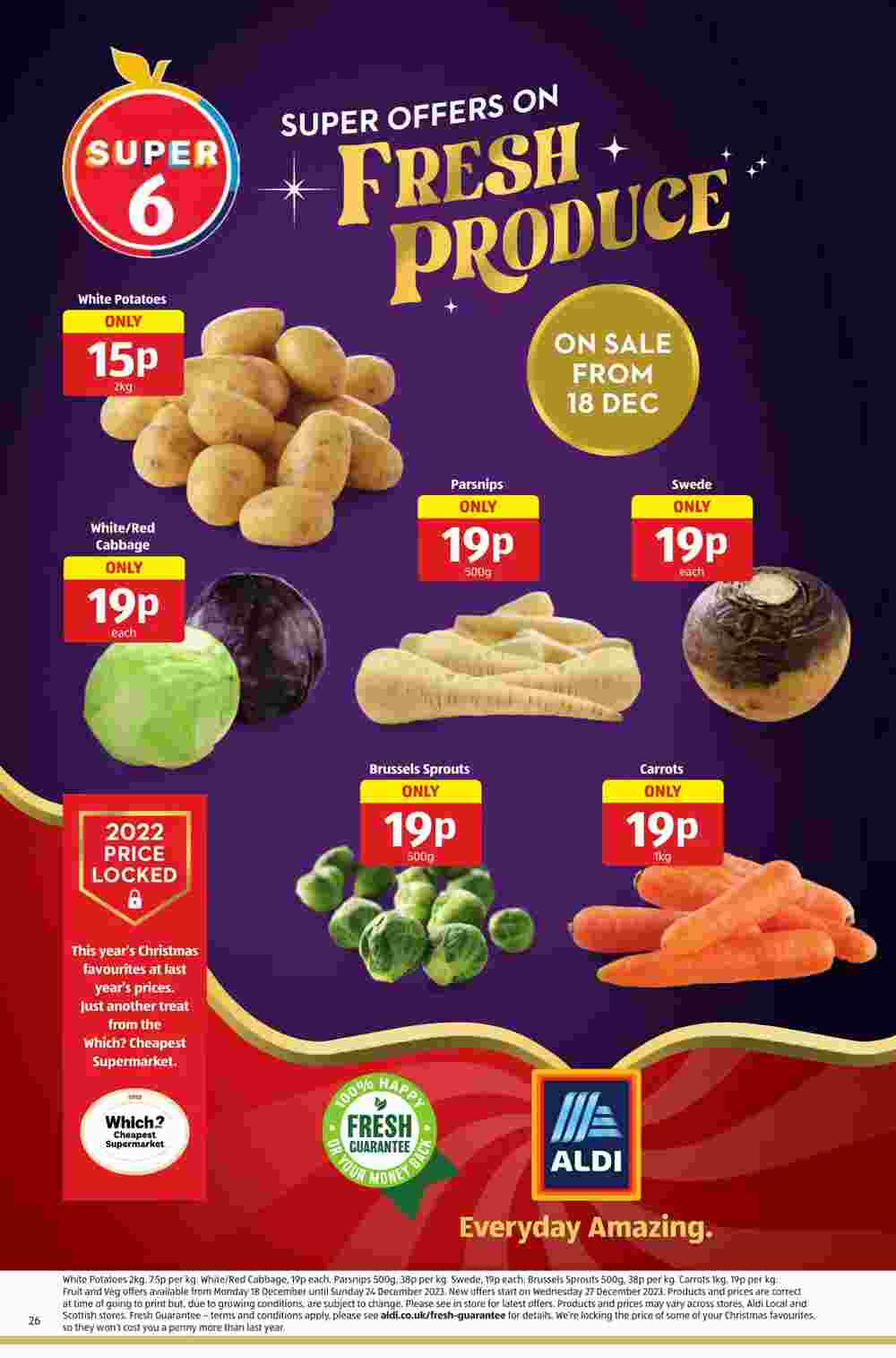 Aldi offers valid from 21/12/2023 - Page 26.