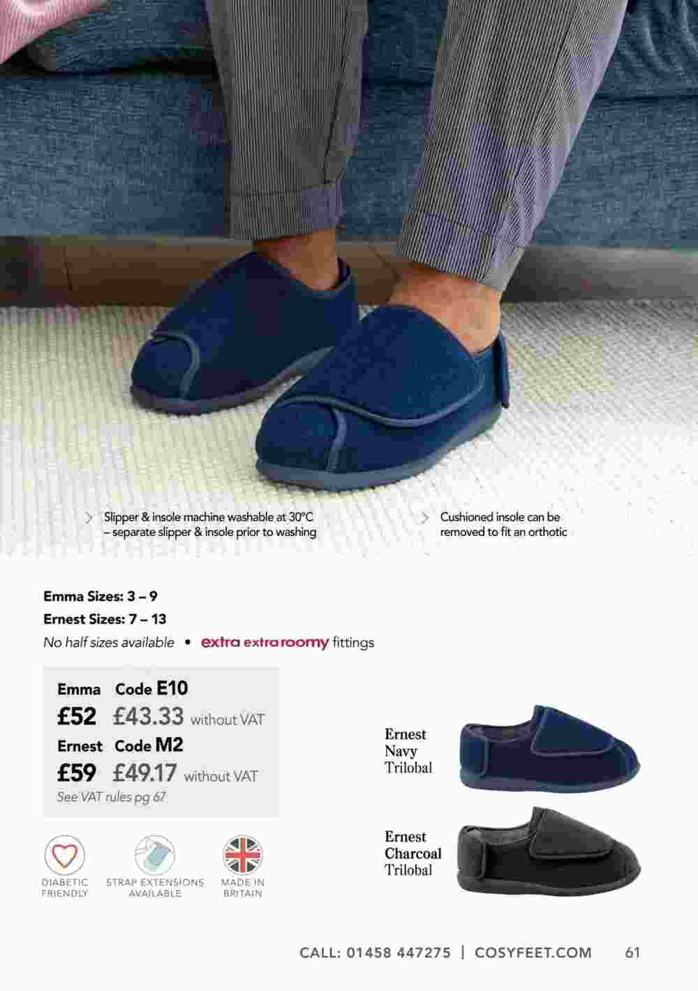 Cosyfeet offers valid from 22/12/2023 - Page 61.