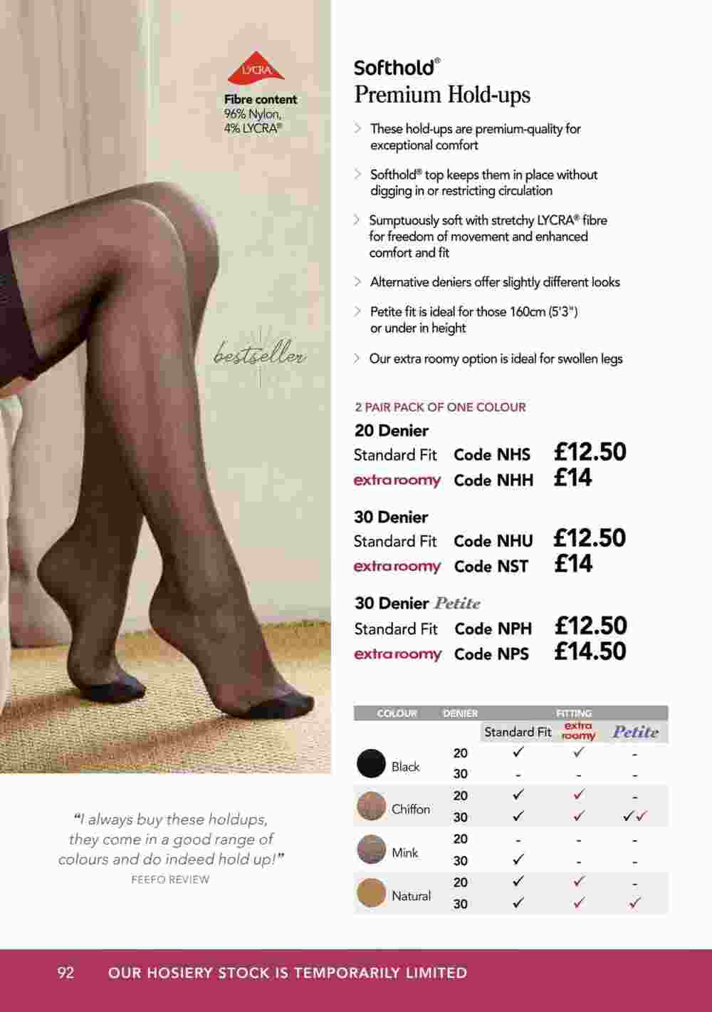 Cosyfeet offers valid from 22/12/2023 - Page 92.