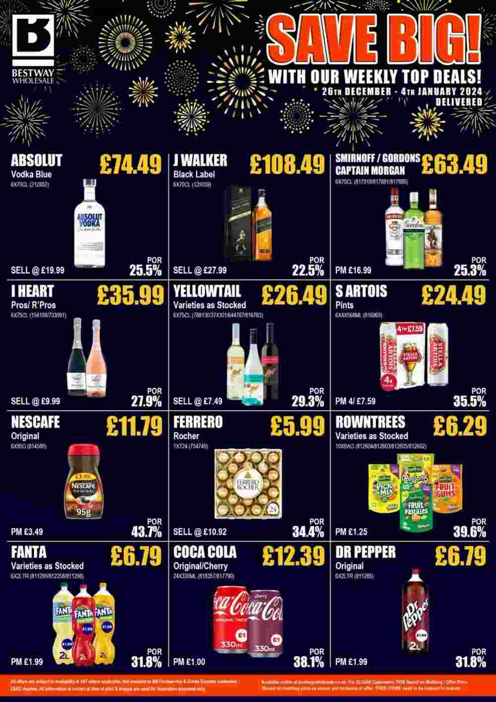 Bestway offers valid from 26/12/2023 - Page 1.