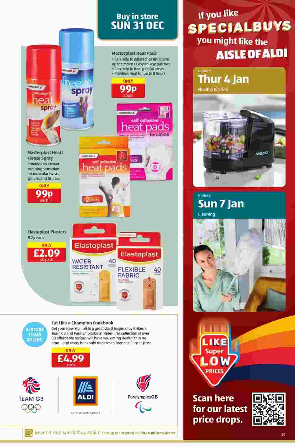 Aldi offers valid from 28/12/2023 - Page 29.