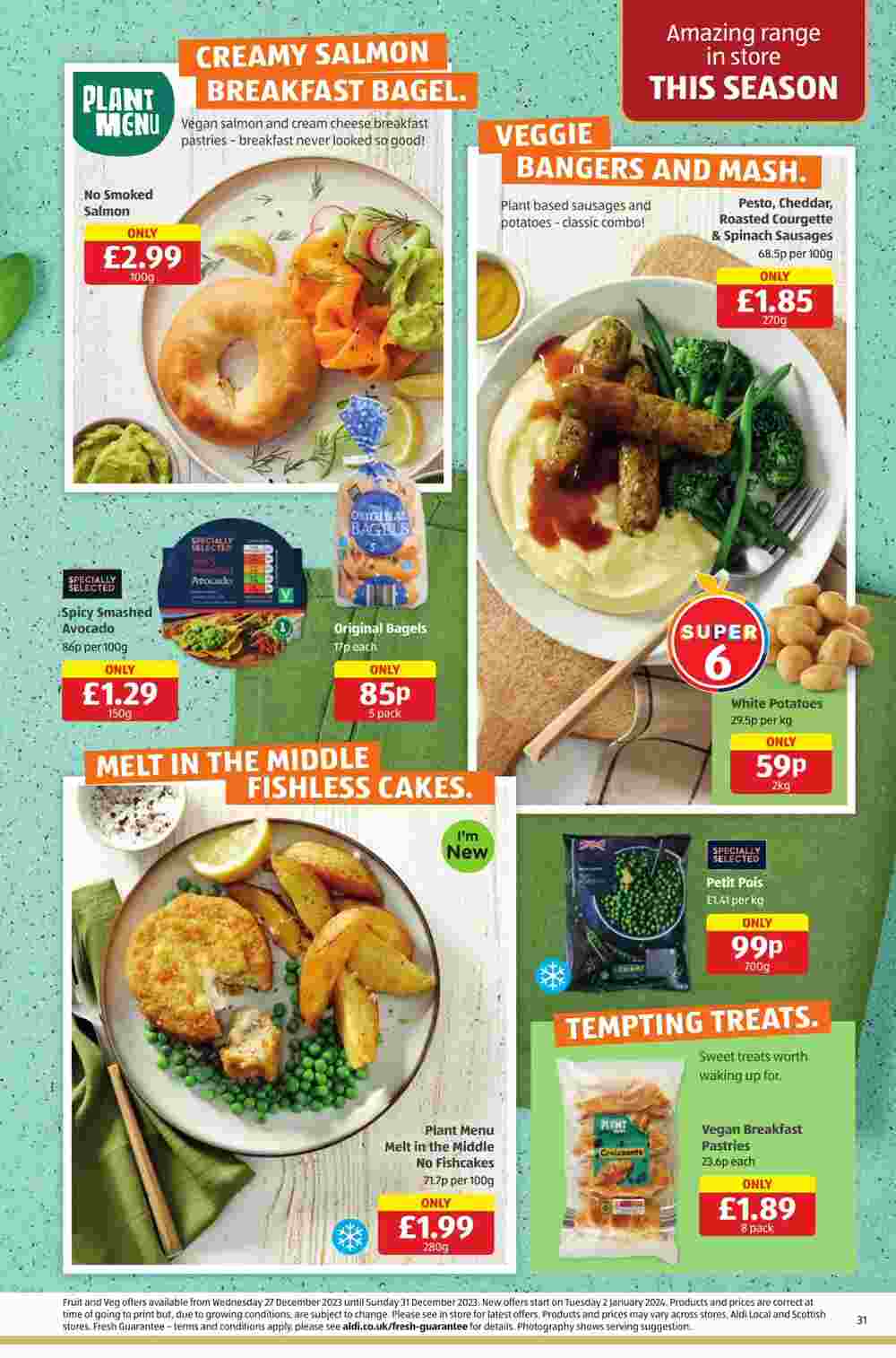 Aldi offers valid from 28/12/2023 - Page 31.