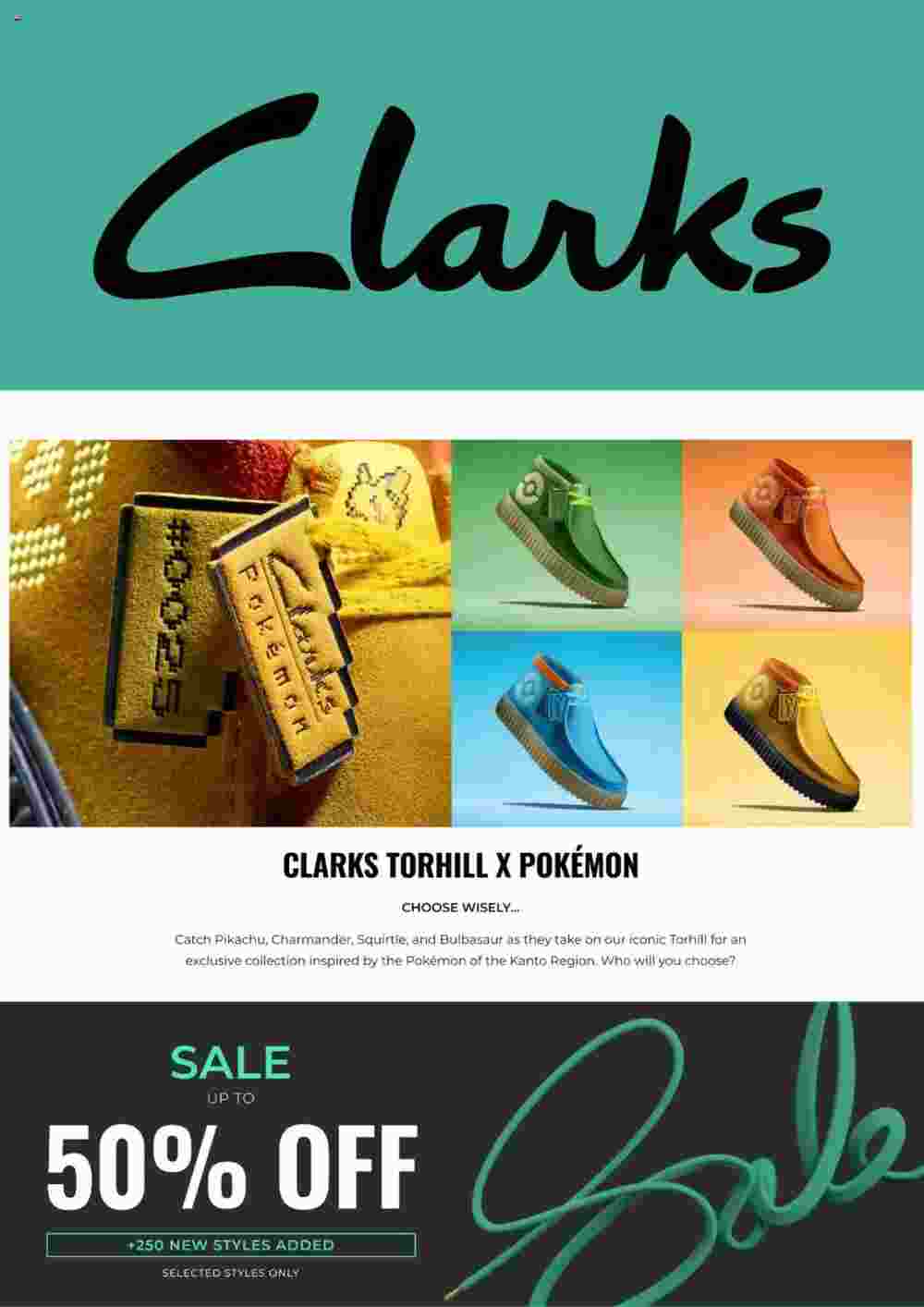 Clarks offers valid from 28/12/2023 - Page 1.