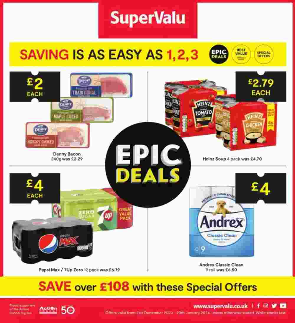 SuperValu offers valid from 31/12/2023 - Page 1.