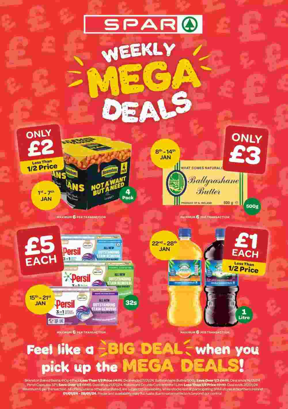 Spar offers valid from 01/01/2024 - Page 1.