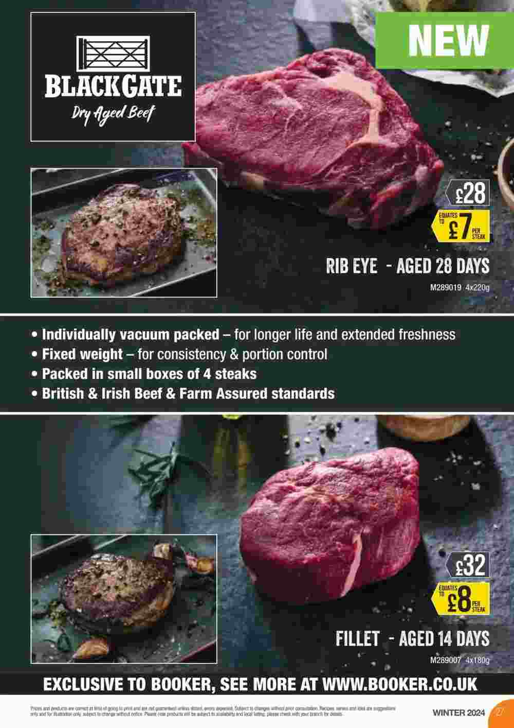 Booker Wholesale offers valid from 03/01/2024 - Page 27.