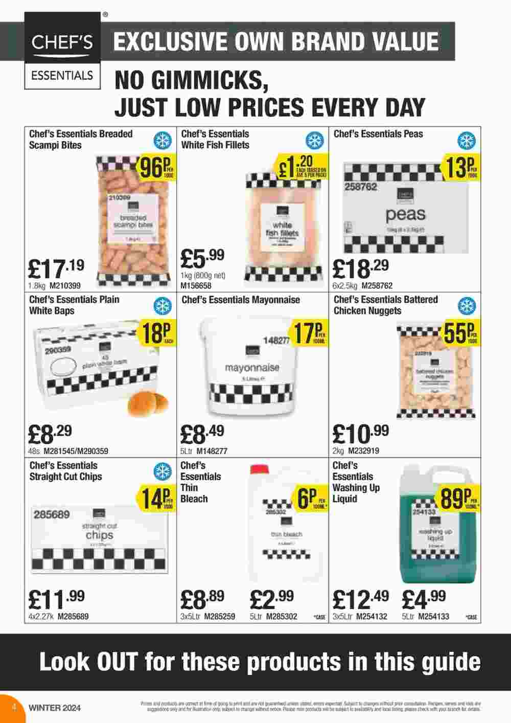 Booker Wholesale offers valid from 03/01/2024 - Page 4.