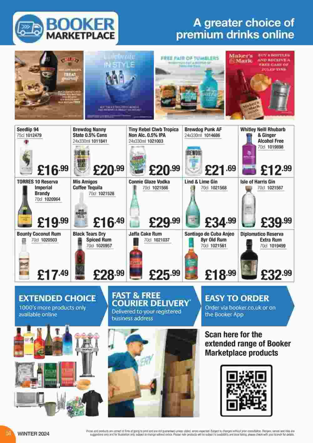 Booker Wholesale offers valid from 03/01/2024 - Page 54.